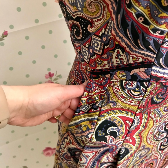 Nanette Lepore Orange Gold Sheath Mini Dress - Picture 5 of 7